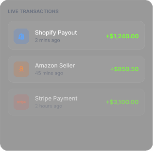 Bank sync